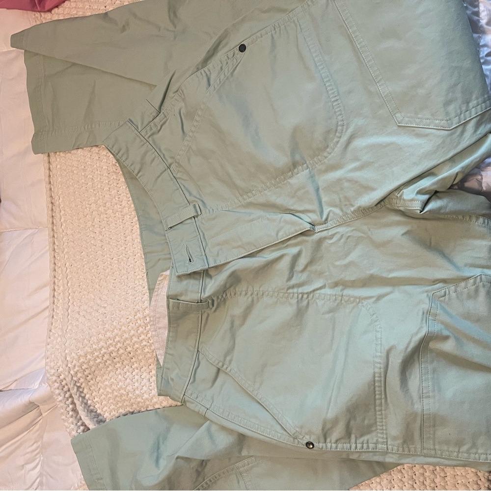 Stio Light Green Cargo Pants